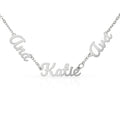 Personalisiertes Namens-Collier aus Silber & Gold | GLANZERL®